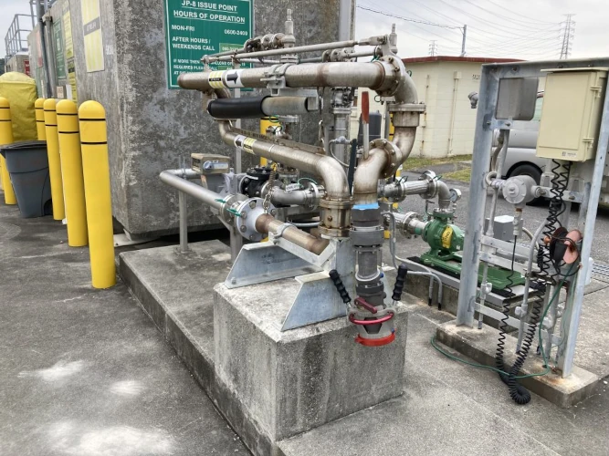 Camp Foster Gas Station Fuel Nozzle Replacement