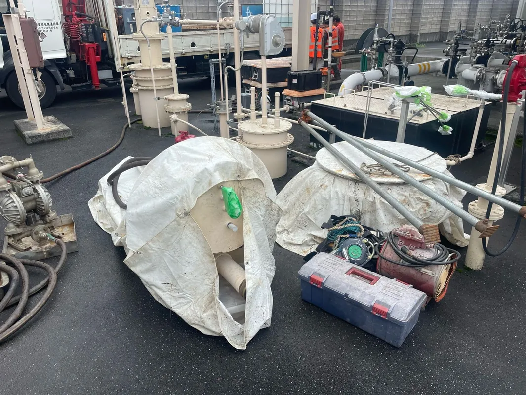 Safety Platform Installation at Yokota Air Base Tank Farm