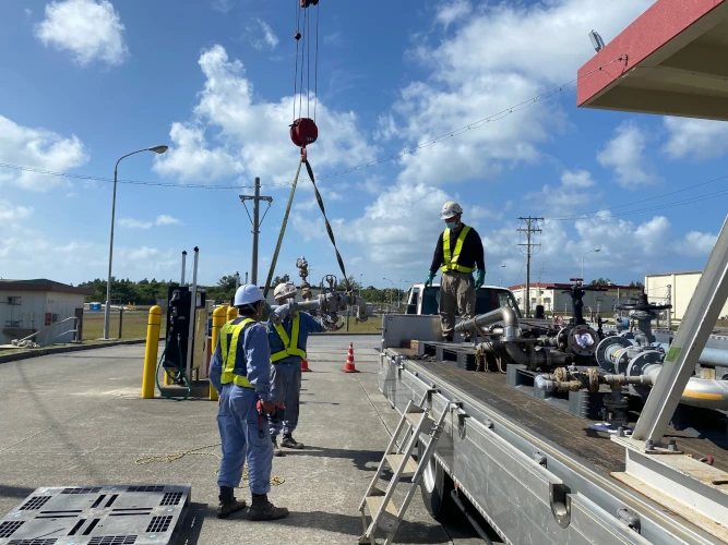 Camp Hansen JP8 Fuel Facility Stainless Steel Upgrade